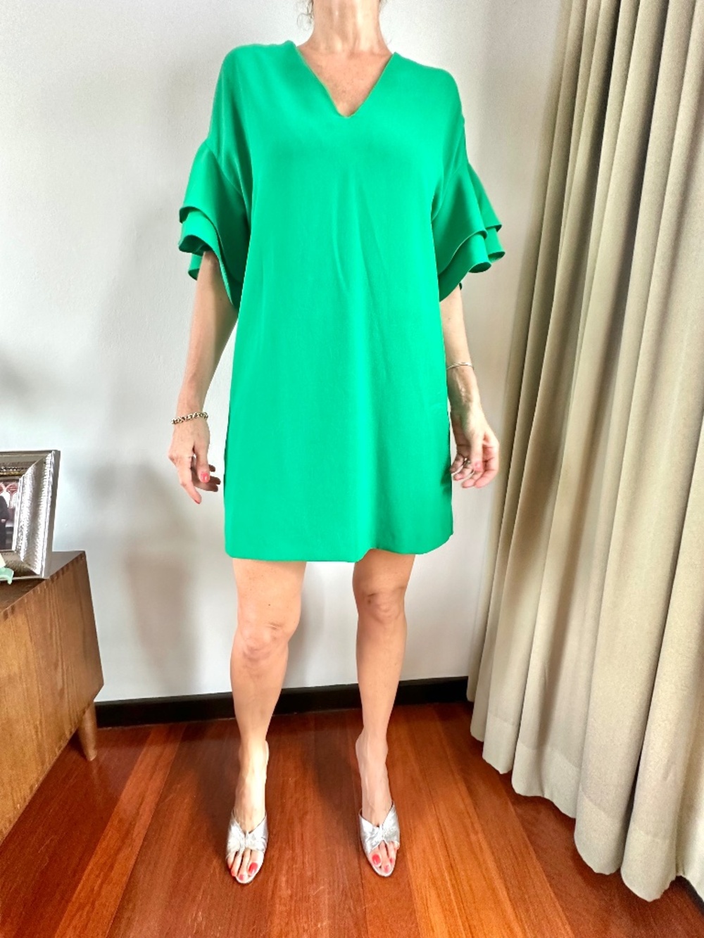 Zara Green Dress